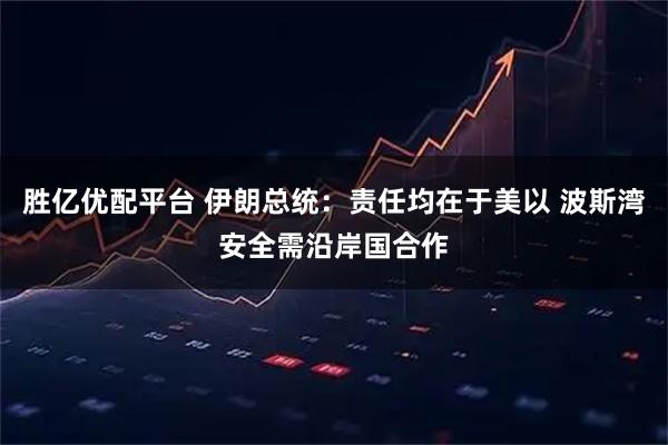 胜亿优配平台 伊朗总统：责任均在于美以 波斯湾安全需沿岸国合作